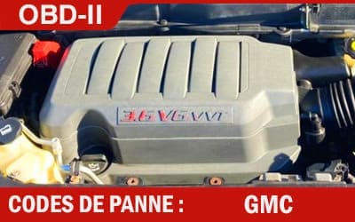 Moteur GMC codes de panne