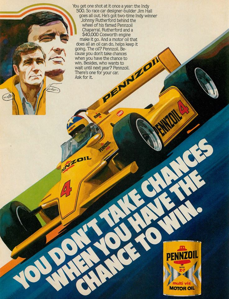 Pub Pennzoil Publicité Pennzoil