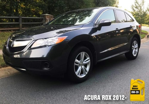 Acura RDX gris foncé