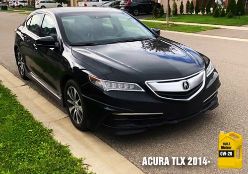 Huile pour Acura TLX 2014- Acura tlx 2014 noir