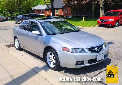 Acura TSX gris 