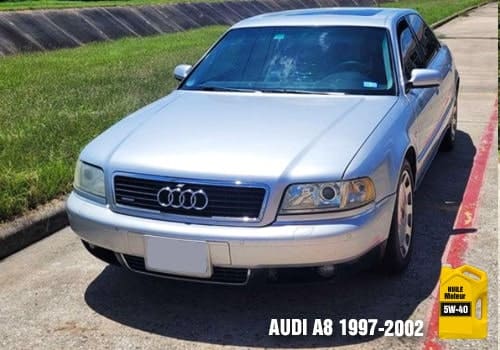 Les huiles pour Audi A8 1997 À 2002 Audi A8 huile 5w-40