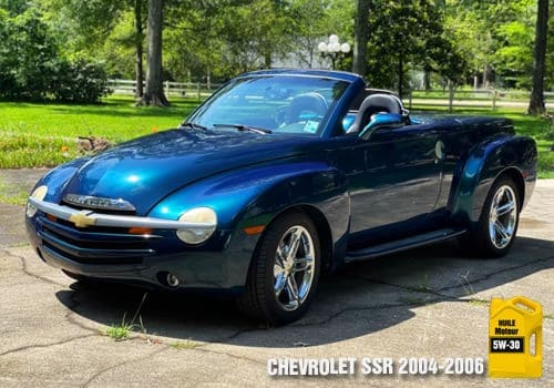 Chevrolet SSR Huile 5w-30