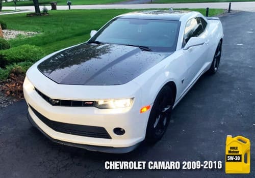 Camaro huile moteur 5w-30