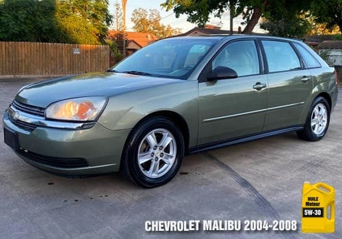 Automobile Chevrolet Malibu Huile 5w-30