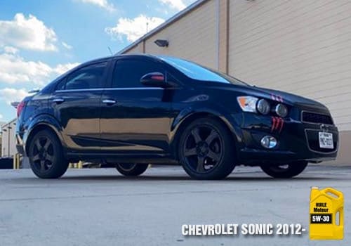 Chevrolet Sonic huile 5w-30