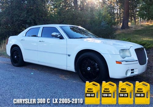 Chrysler 300 c huile moteur