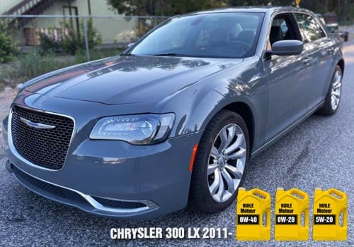 Chrysler 300 lx huile moteur