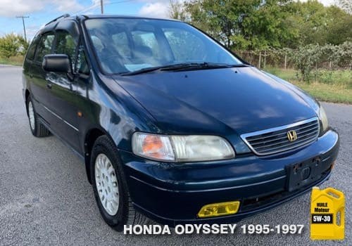 Honda Odyssey huile moteur 5w-30