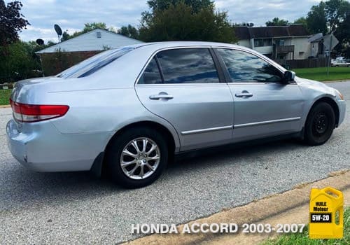 Image Honda Accord 5w-20