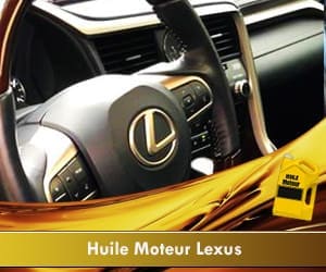 Bannière Huile à Moteur Lexus