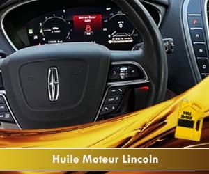 Bannière Huile à Moteur Lincoln